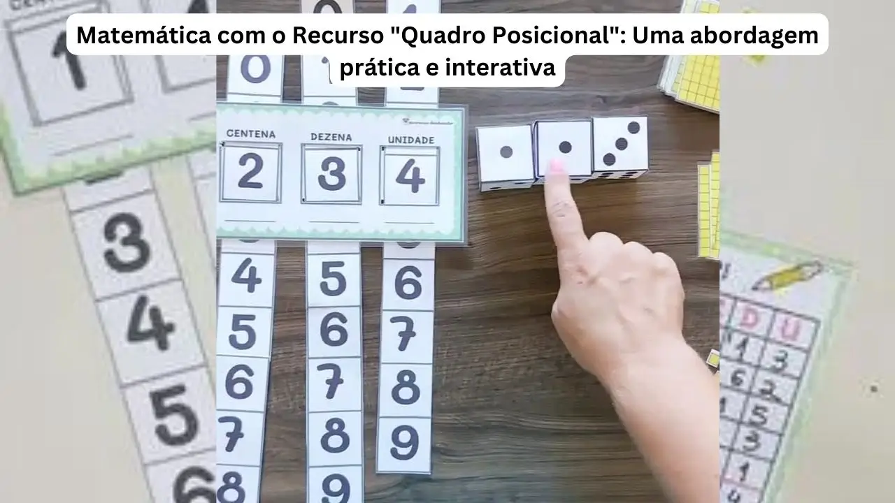 Descubra como ensinar matemática de maneira divertida e interativa com o "Recurso Matemático 'Quadro Posicional'". Este artigo oferece uma visão completa sobre como o recurso pode aprimorar o aprendizado de numeração e operações matemáticas, tornando o ensino mais prático e engajador para alunos do ensino fundamental.